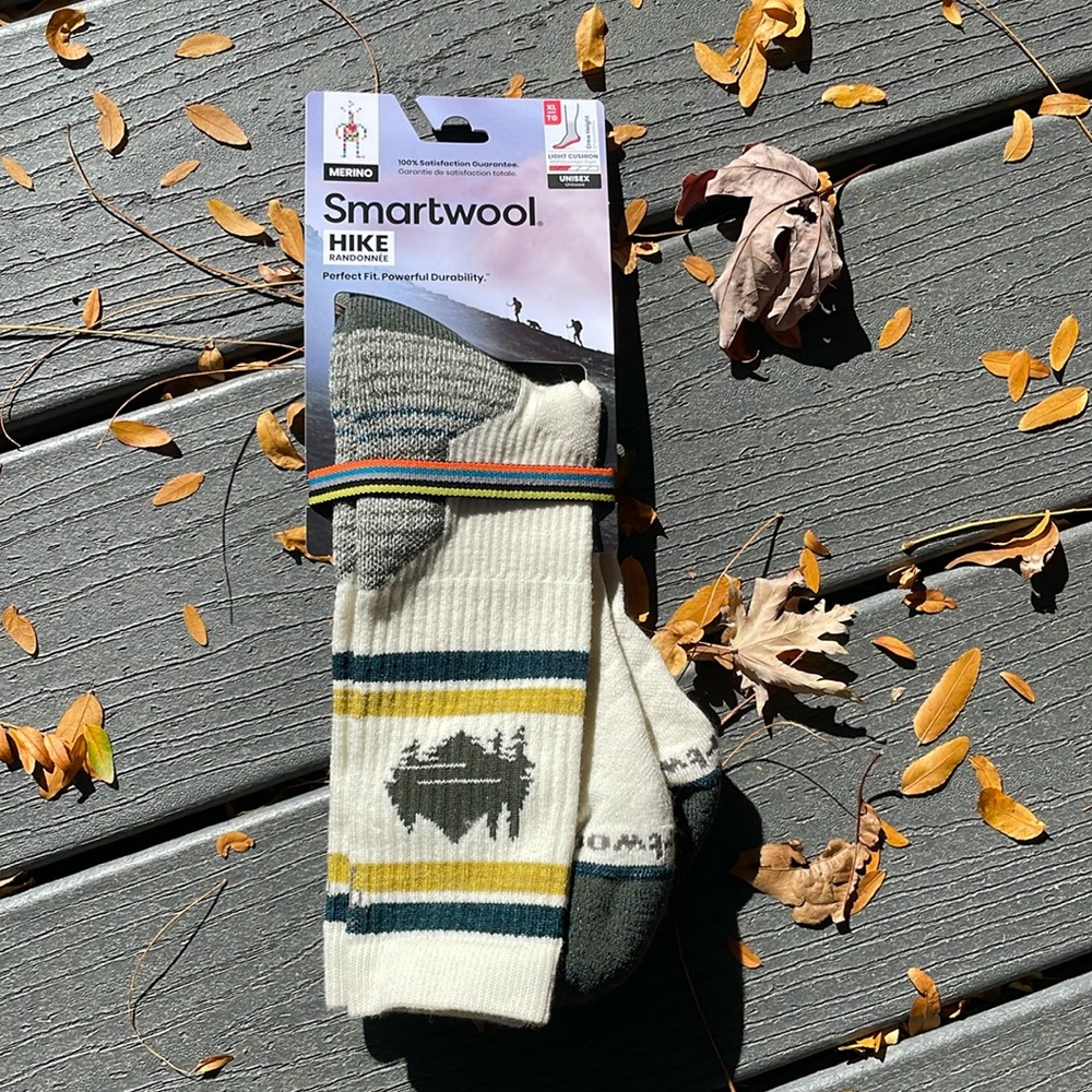 NEW Smartwool Unisex Hike Light Cushion Crew Socks Size XL